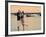 Kissing Couple at Playa de las Teresitas, Tenerife, Canary Islands, Spain-Michele Westmorland-Framed Photographic Print