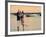 Kissing Couple at Playa de las Teresitas, Tenerife, Canary Islands, Spain-Michele Westmorland-Framed Photographic Print