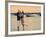 Kissing Couple at Playa de las Teresitas, Tenerife, Canary Islands, Spain-Michele Westmorland-Framed Photographic Print