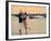 Kissing Couple at Playa de las Teresitas, Tenerife, Canary Islands, Spain-Michele Westmorland-Framed Photographic Print