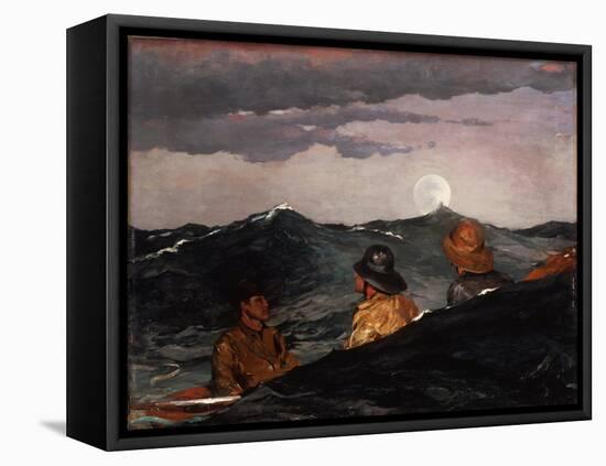 Kissing the Moon, 1904 (Oil on Canvas)-Winslow Homer-Framed Premier Image Canvas