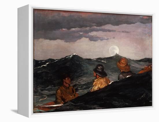 Kissing the Moon, 1904 (Oil on Canvas)-Winslow Homer-Framed Premier Image Canvas