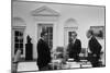 Kissinger, Rockefeller and Ford Discuss Evacuation of Saigon, in April 1975-null-Mounted Photo