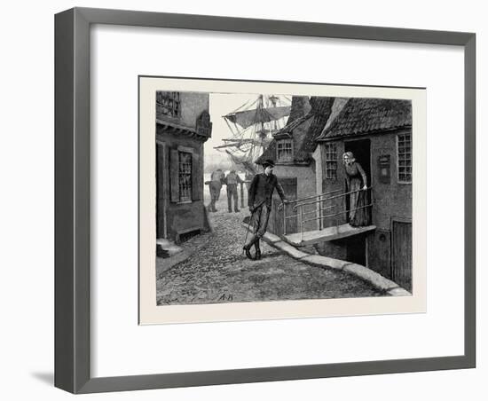 Kit, a Memory; Kit and the Postmistress-null-Framed Giclee Print