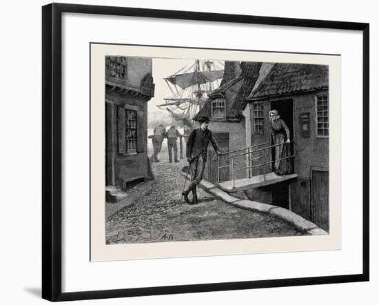 Kit, a Memory; Kit and the Postmistress-null-Framed Giclee Print