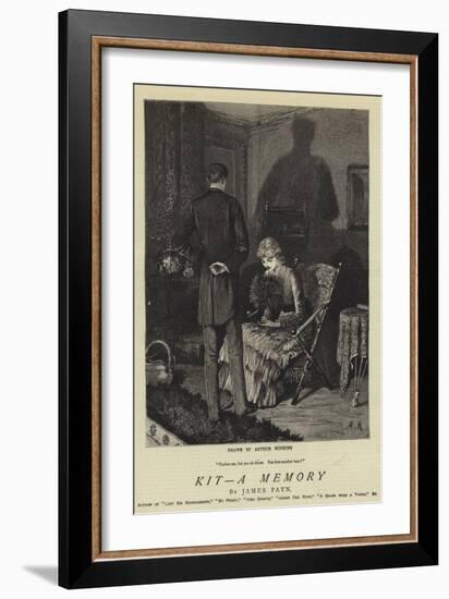 Kit, a Memory-Arthur Hopkins-Framed Giclee Print