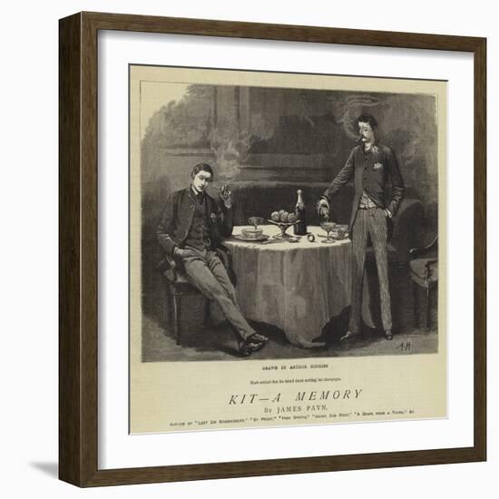 Kit, a Memory-Arthur Hopkins-Framed Giclee Print