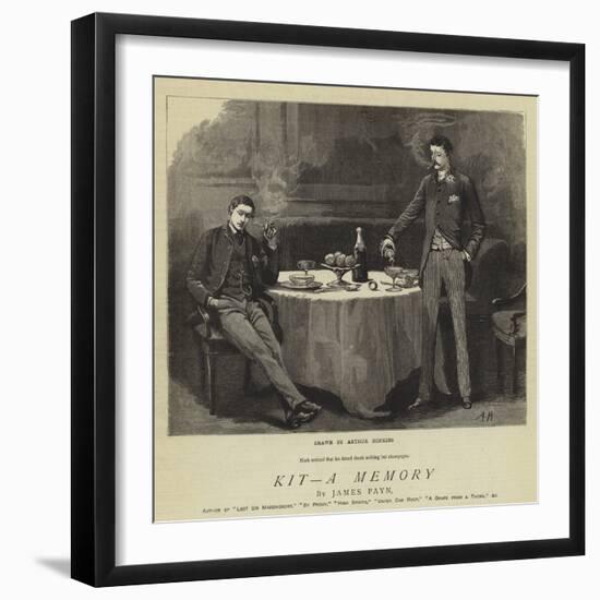 Kit, a Memory-Arthur Hopkins-Framed Giclee Print