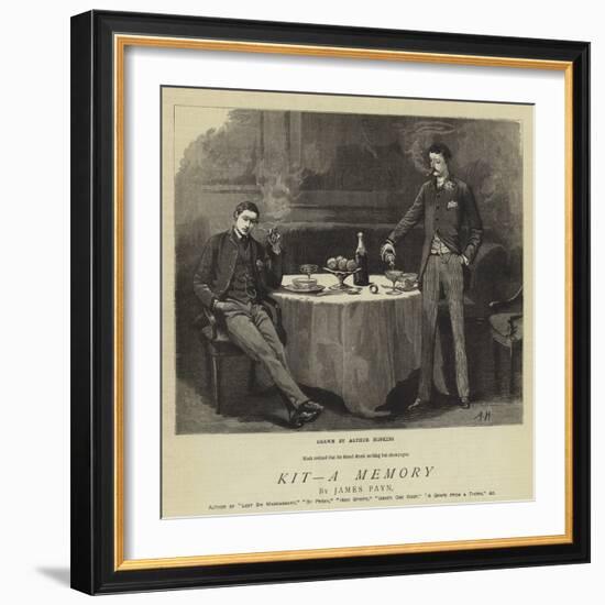 Kit, a Memory-Arthur Hopkins-Framed Giclee Print