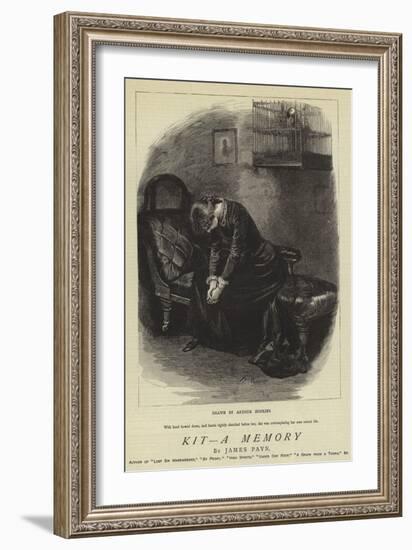 Kit, a Memory-Arthur Hopkins-Framed Giclee Print