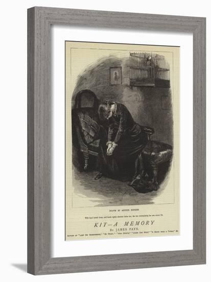 Kit, a Memory-Arthur Hopkins-Framed Giclee Print