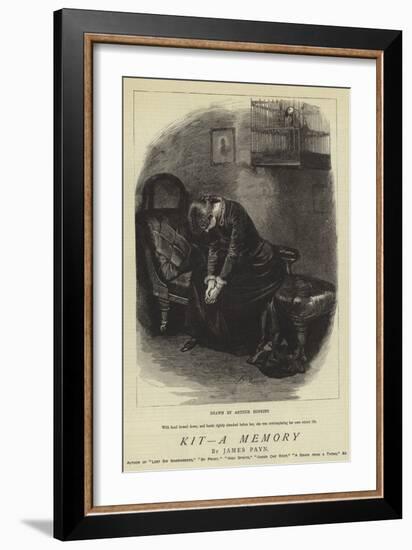 Kit, a Memory-Arthur Hopkins-Framed Giclee Print