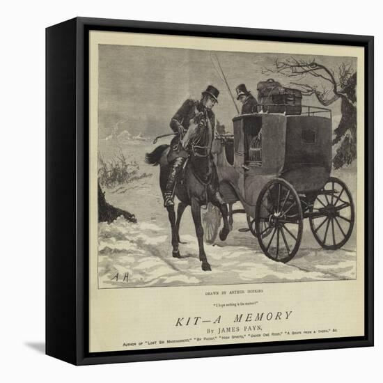 Kit, a Memory-Arthur Hopkins-Framed Premier Image Canvas