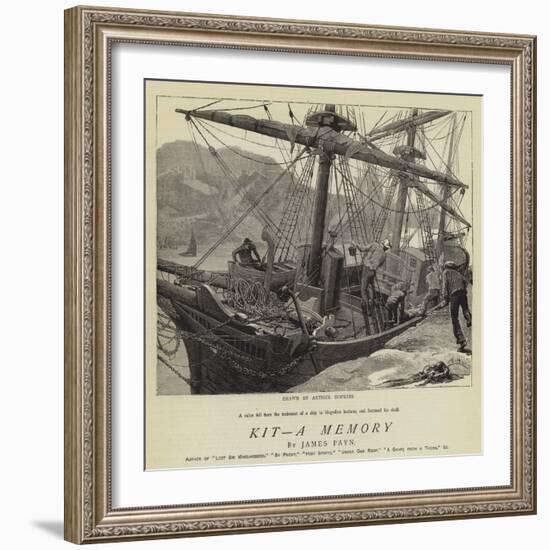 Kit, a Memory-Arthur Hopkins-Framed Giclee Print