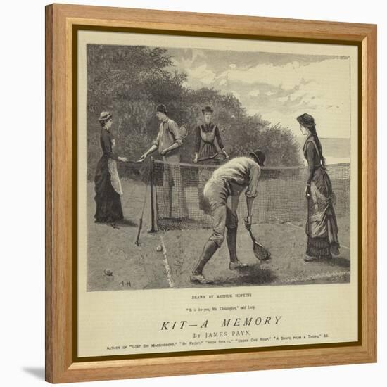 Kit, a Memory-Arthur Hopkins-Framed Premier Image Canvas