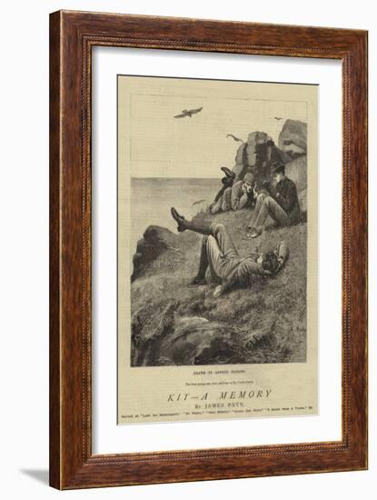 Kit, a Memory-Arthur Hopkins-Framed Giclee Print