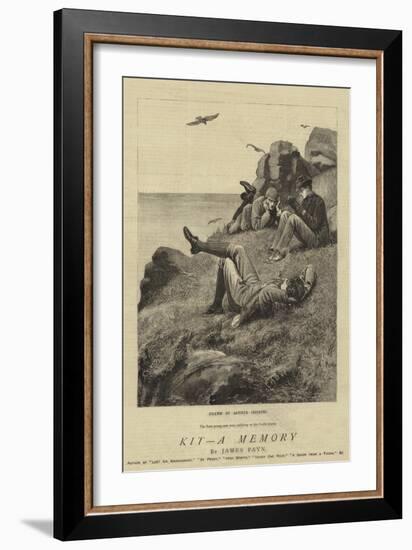 Kit, a Memory-Arthur Hopkins-Framed Giclee Print