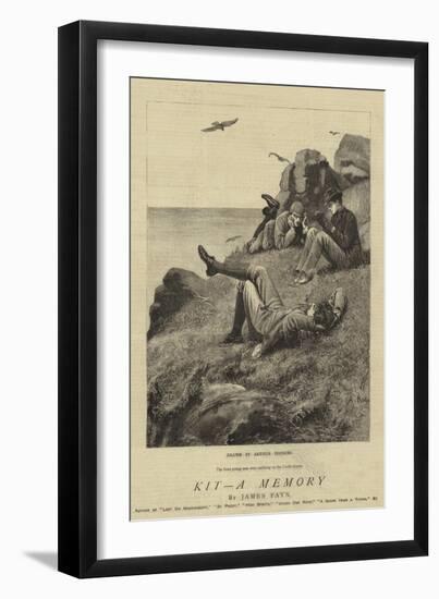 Kit, a Memory-Arthur Hopkins-Framed Giclee Print