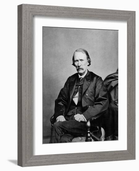 Kit Carson, American Frontiersman-Science Source-Framed Giclee Print