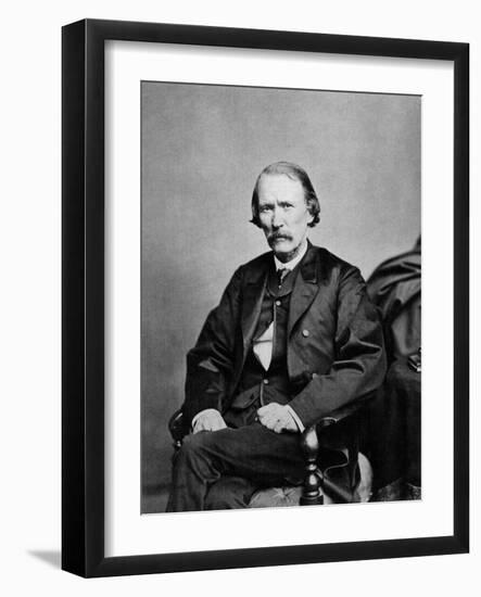 Kit Carson, American Frontiersman-Science Source-Framed Giclee Print