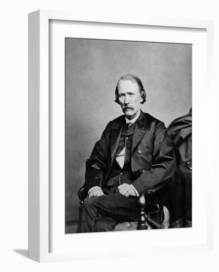 Kit Carson, American Frontiersman-Science Source-Framed Giclee Print