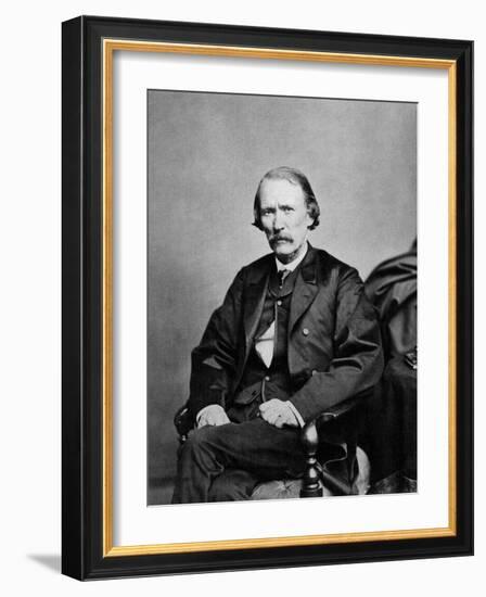 Kit Carson, American Frontiersman-Science Source-Framed Giclee Print