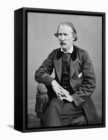 Kit Carson, American Frontiersman-Science Source-Framed Premier Image Canvas