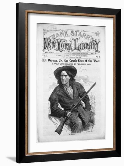 Kit Carson, Jr., the Crack Shot of the West-N. Orr-Framed Giclee Print