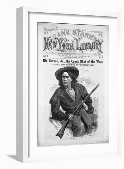 Kit Carson, Jr., the Crack Shot of the West-N. Orr-Framed Giclee Print