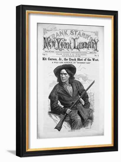 Kit Carson, Jr., the Crack Shot of the West-N. Orr-Framed Giclee Print