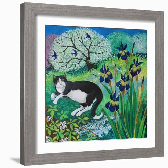 Kit's Garden,2017-Lisa Graa Jensen-Framed Giclee Print