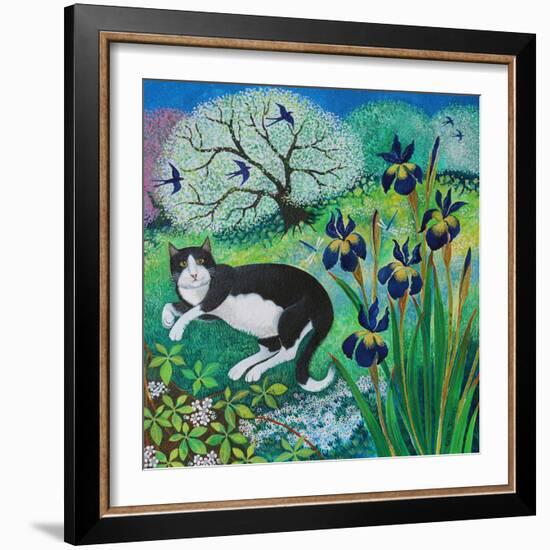 Kit's Garden,2017-Lisa Graa Jensen-Framed Giclee Print