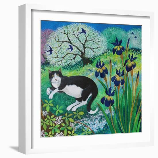 Kit's Garden,2017-Lisa Graa Jensen-Framed Giclee Print