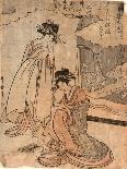 Matsubaya Uchi Yosooi-Kitagawa II Utamaro-Framed Premier Image Canvas