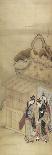 A 'Shunga'(Erotic) Print: a Woman and Two Men-Kitao Masanobu-Giclee Print