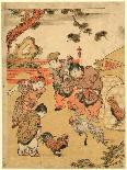 The Sakuragawa Teahouse, C.1777-Kitao Shigemasa-Giclee Print