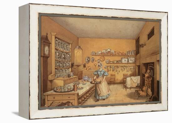 Kitchen at Langton Hall-Mary Ellen Best-Framed Premier Image Canvas