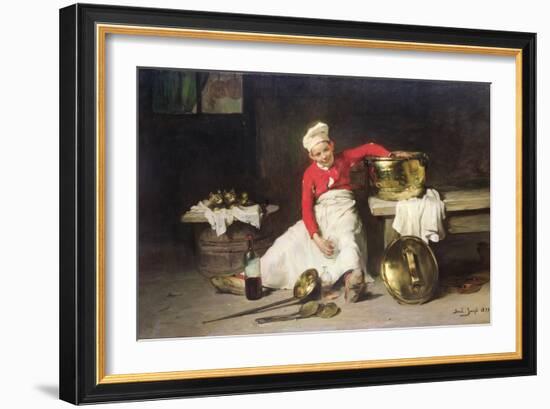 Kitchen-Boy, 1893-Joseph Bail-Framed Giclee Print