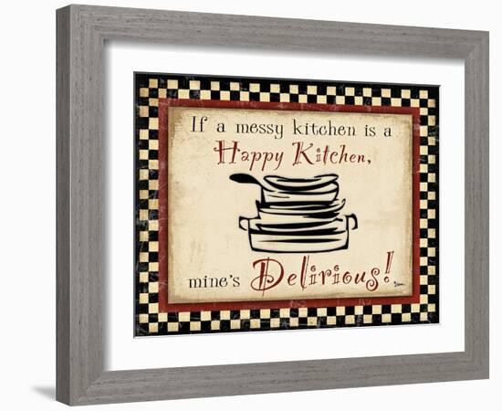 Kitchen Delirious-Diane Stimson-Framed Art Print