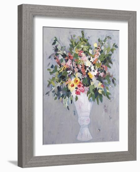 Kitchen Flowers - Foxgloves-Charlotte Hardy-Framed Giclee Print