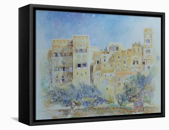 Kitchen Garden, Sana'A, North Yemen, 1975-James Reeve-Framed Premier Image Canvas