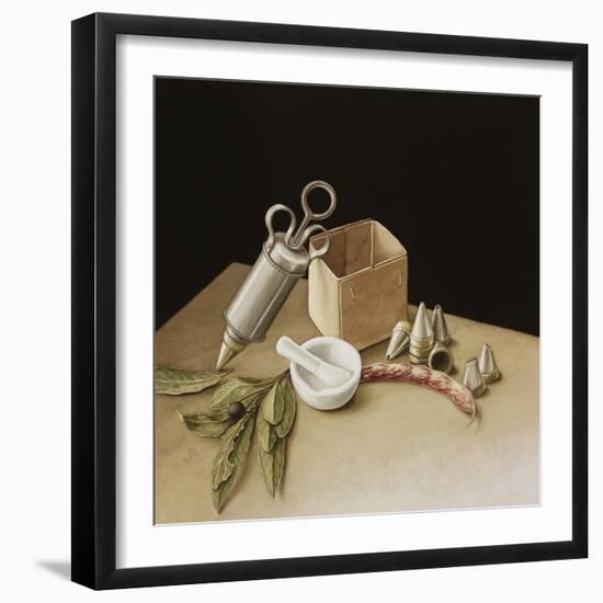 Kitchen Geometry, 2005-Jenny Barron-Framed Giclee Print