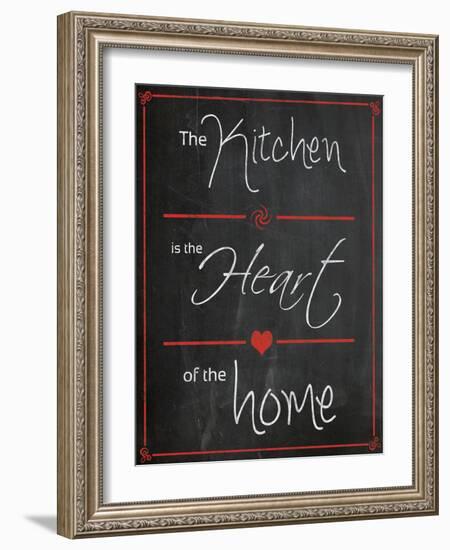 Kitchen Heart Home-Lauren Gibbons-Framed Art Print