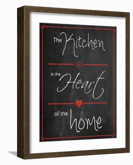 Kitchen Heart Home-Lauren Gibbons-Framed Art Print
