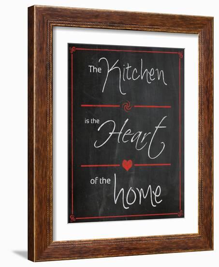 Kitchen Heart Home-Lauren Gibbons-Framed Art Print