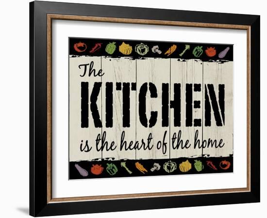 Kitchen Heart-ALI Chris-Framed Giclee Print