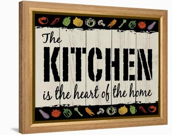 Kitchen Heart-ALI Chris-Framed Premier Image Canvas