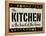 Kitchen Heart-ALI Chris-Framed Premier Image Canvas