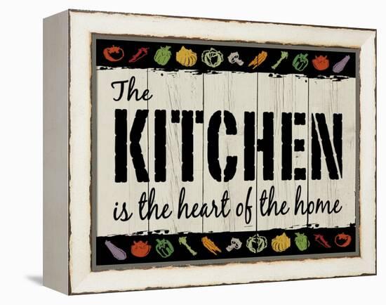 Kitchen Heart-ALI Chris-Framed Premier Image Canvas