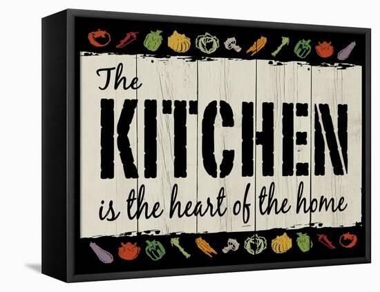 Kitchen Heart-ALI Chris-Framed Premier Image Canvas